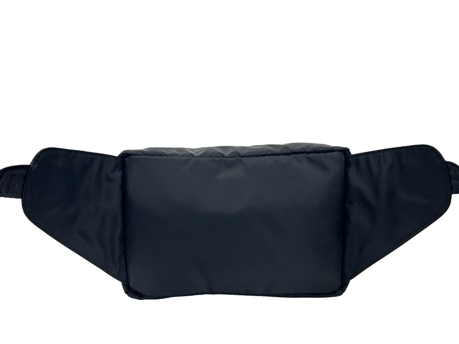 Versace Medusa Black Nylon Belt Bag Waist Fanny Pack Purse - ventzia