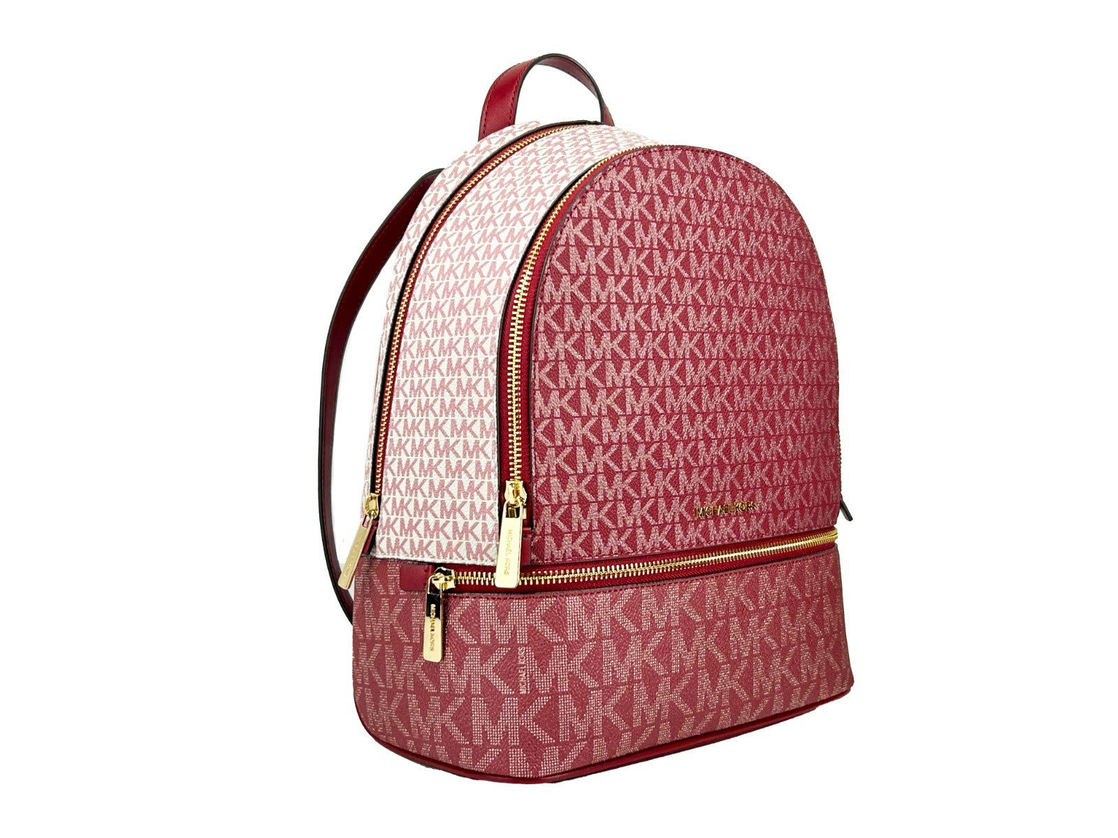 Michael Kors Rhea Medium PVC Backpack Bookbag - ventzia