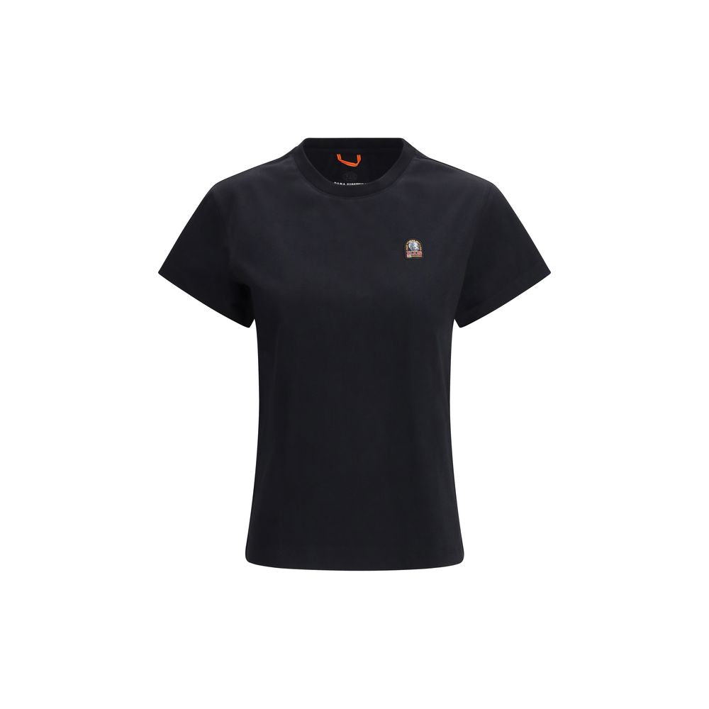 Black Cotton T-Shirt - ventzia