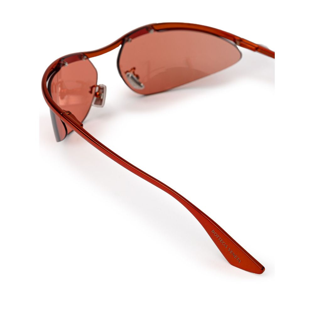Orange Metal Sunglasses - ventzia