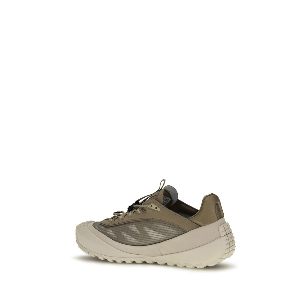 Gray Calf Leather Bos Taurus Athletic Sneakers - ventzia