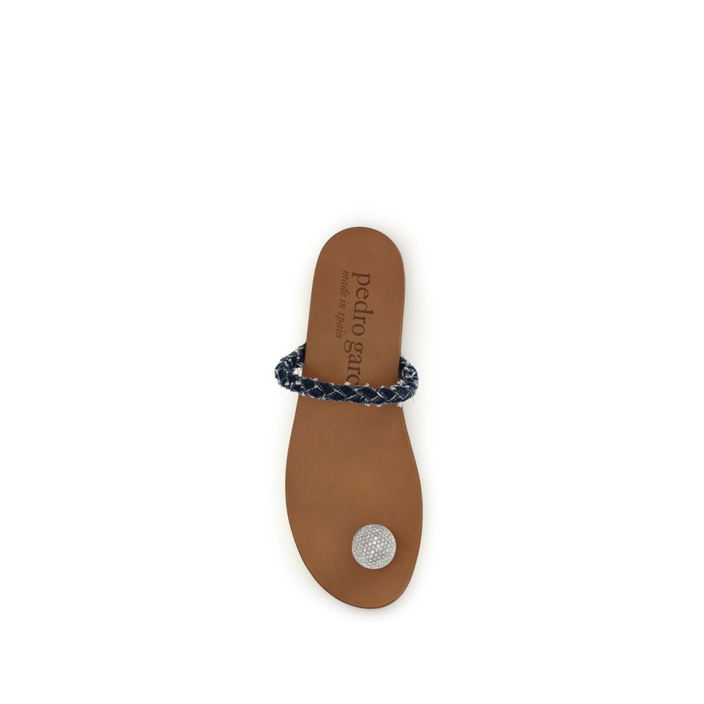 Brown Calf Leather Bos Taurus Sandals - ventzia