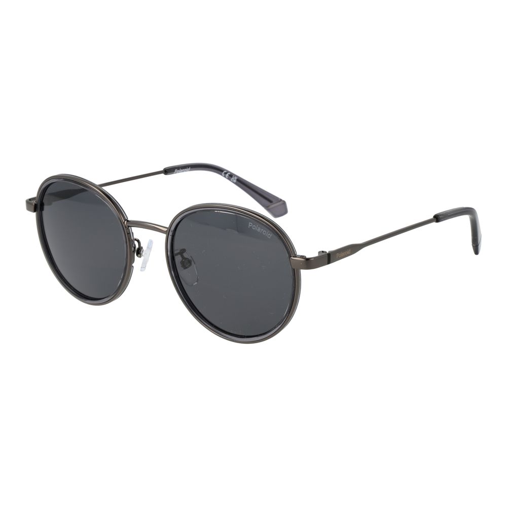 Gray Stainless Steel Sunglasses - ventzia
