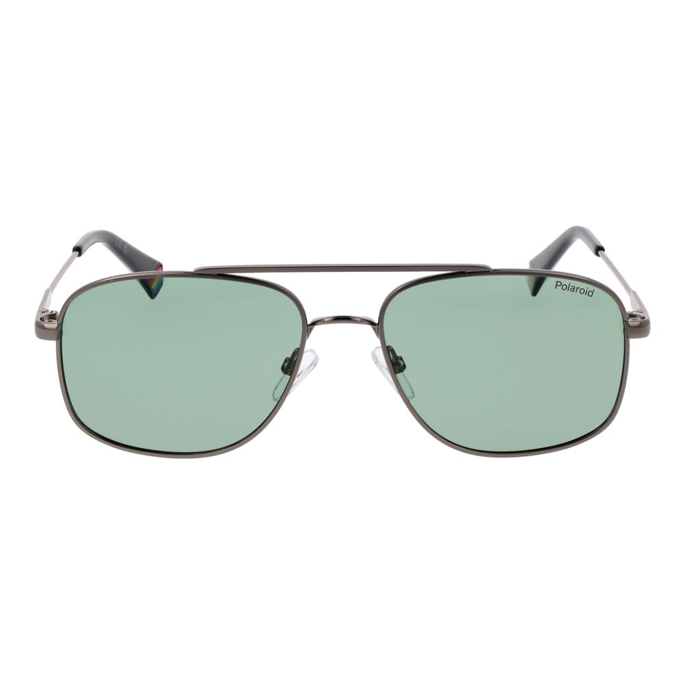 Gray Metal Sunglasses - ventzia