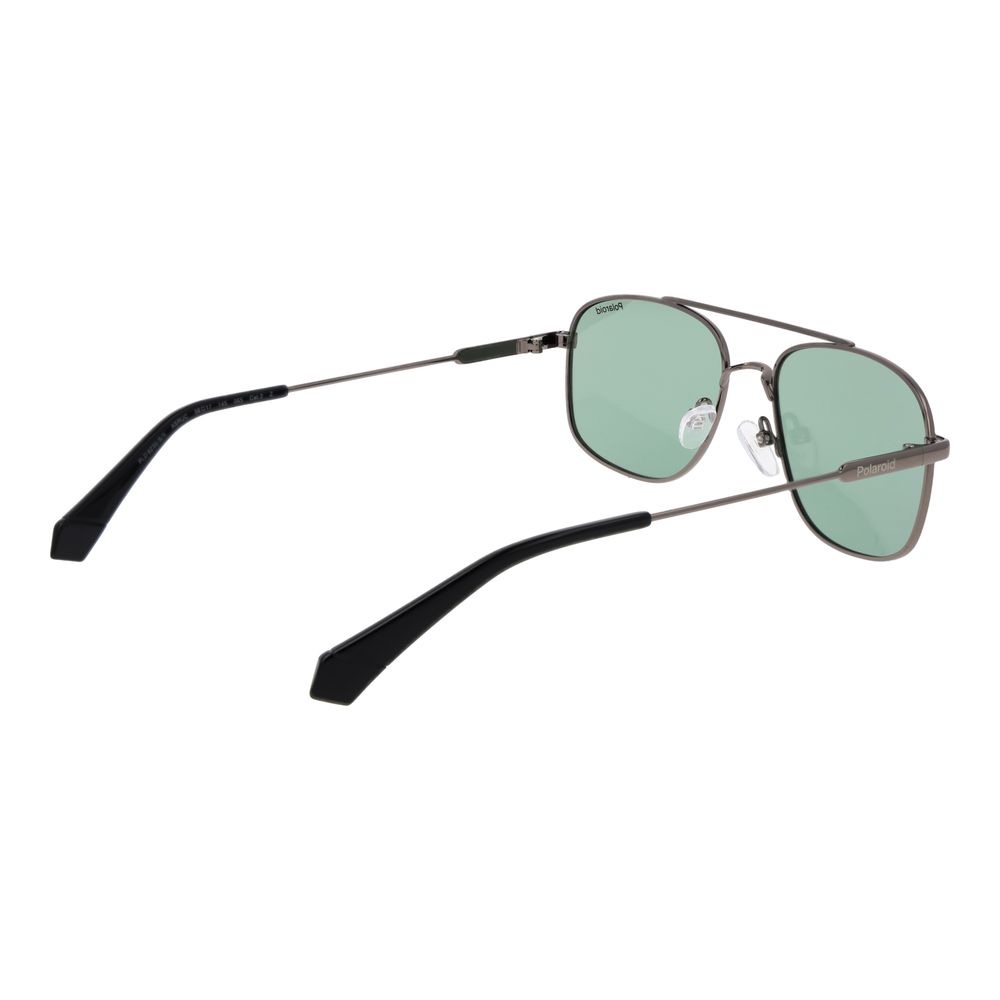 Gray Metal Sunglasses - ventzia