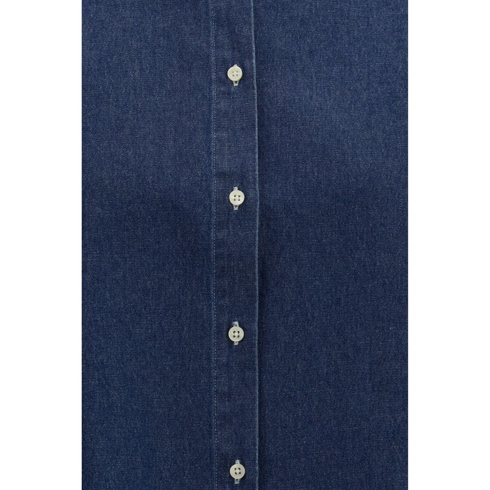 Blue Denim Shirt - ventzia