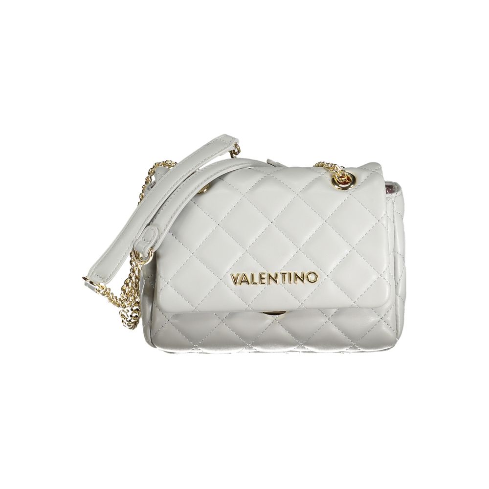 Grigio Polyurethane Women Shoulder Bag - ventzia