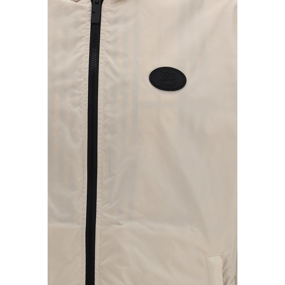 Beige Polyester Coat - ventzia