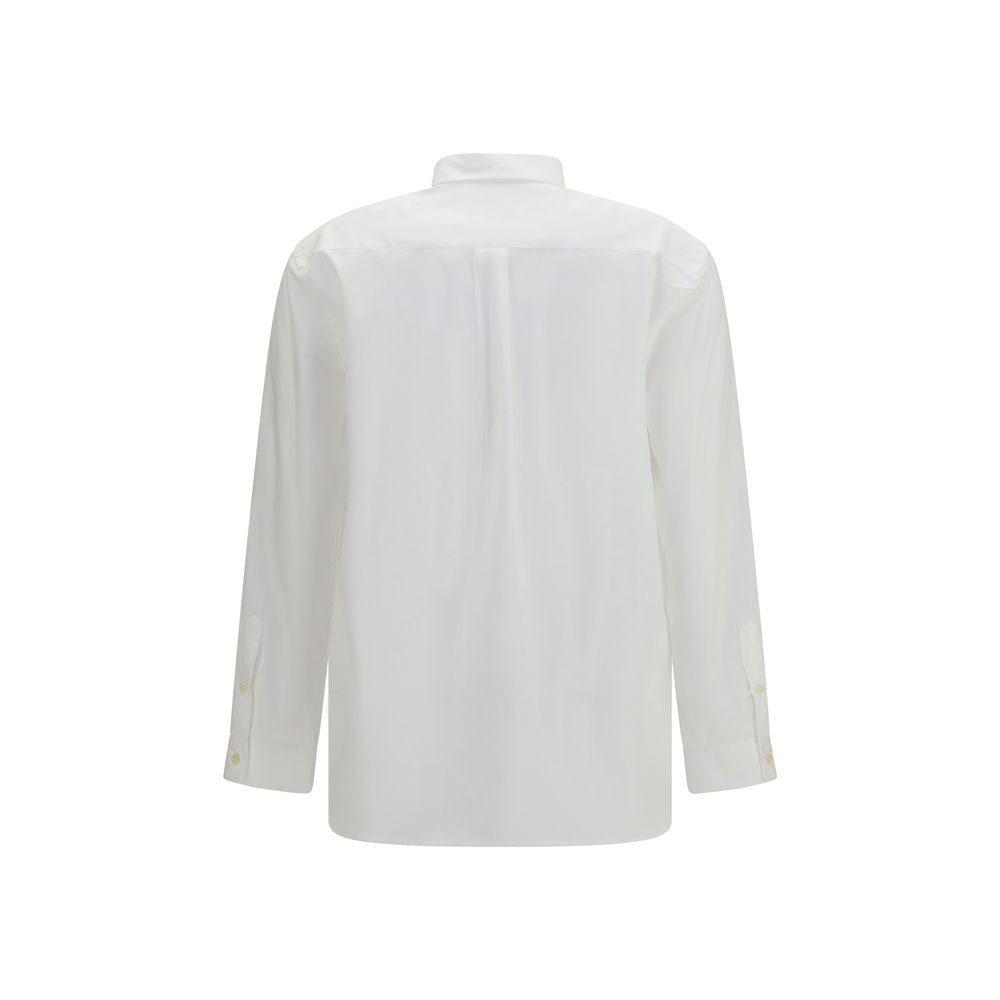 White Cotton Shirt - ventzia