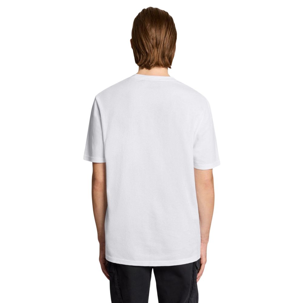 White Cotton T-Shirt - ventzia