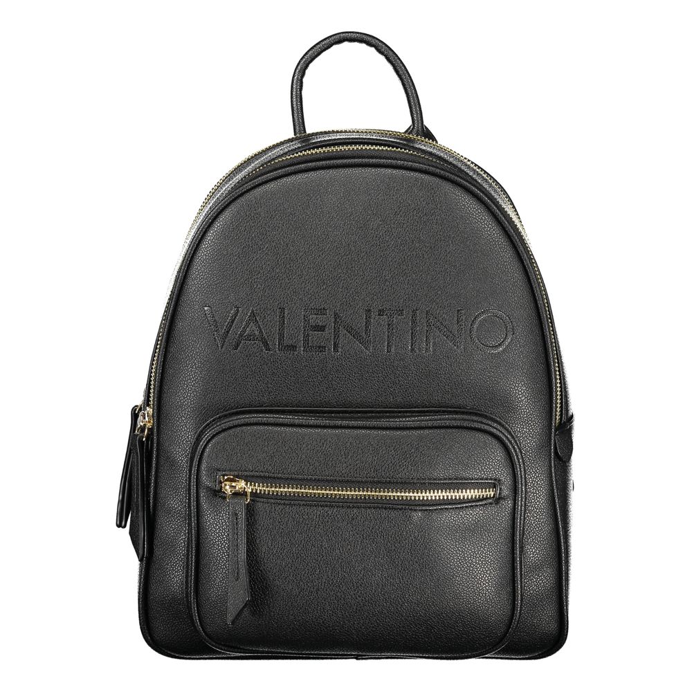 Nero Poliuretano Women Backpack - ventzia