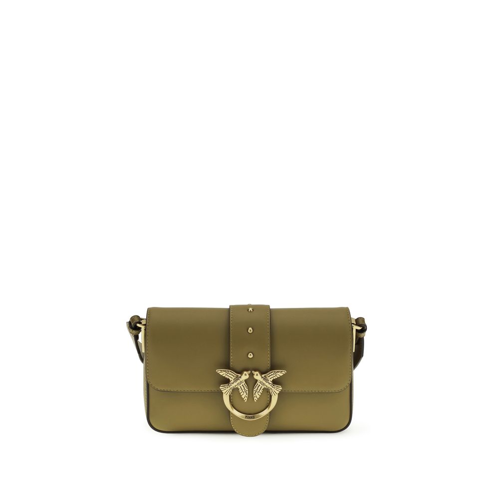 Bicolor Calf Leather Bos Taurus Shoulder Bag - ventzia