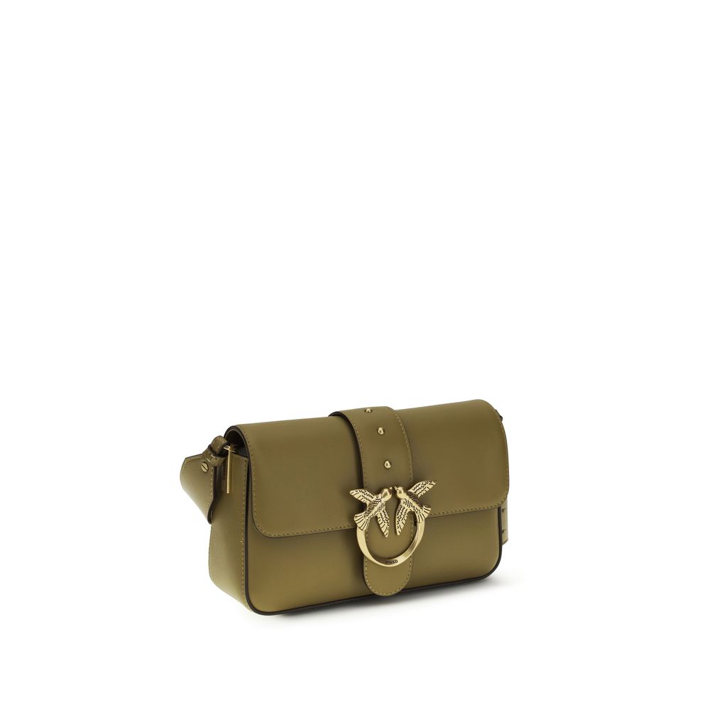 Bicolor Calf Leather Bos Taurus Shoulder Bag - ventzia