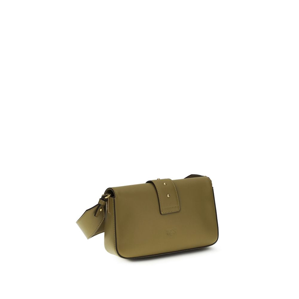 Bicolor Calf Leather Bos Taurus Shoulder Bag - ventzia
