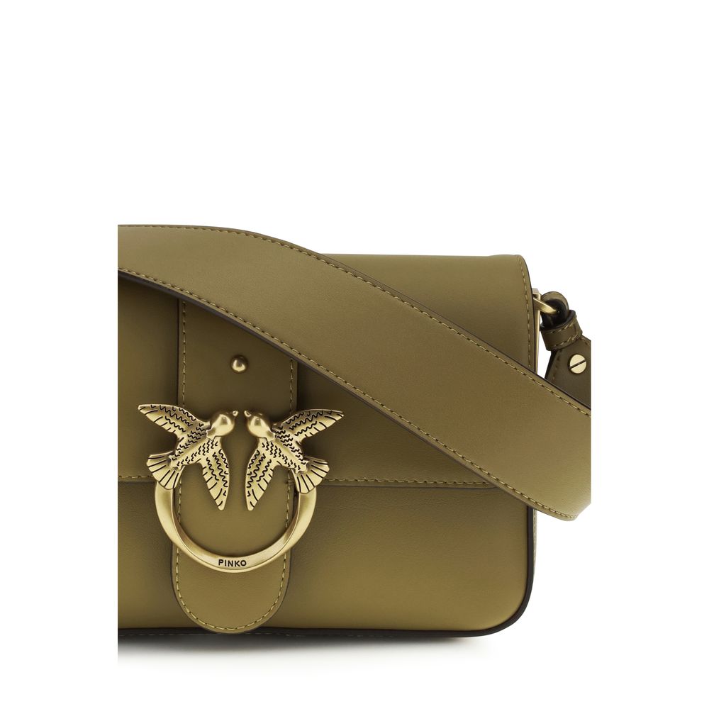 Bicolor Calf Leather Bos Taurus Shoulder Bag - ventzia