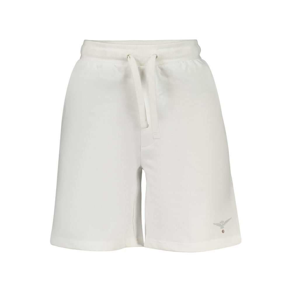 White Cotton Men's Sweatpant - ventzia