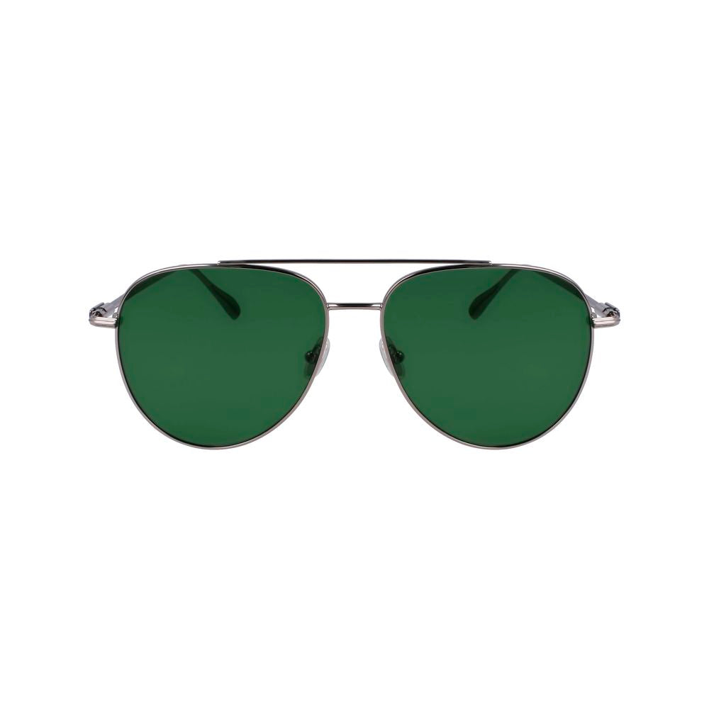 Gray Metal Sunglasses - ventzia