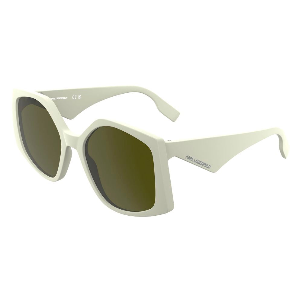 White Injected Sunglasses - ventzia
