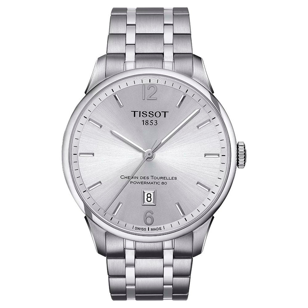 Gray Stainless Steel Dress Watch - ventzia