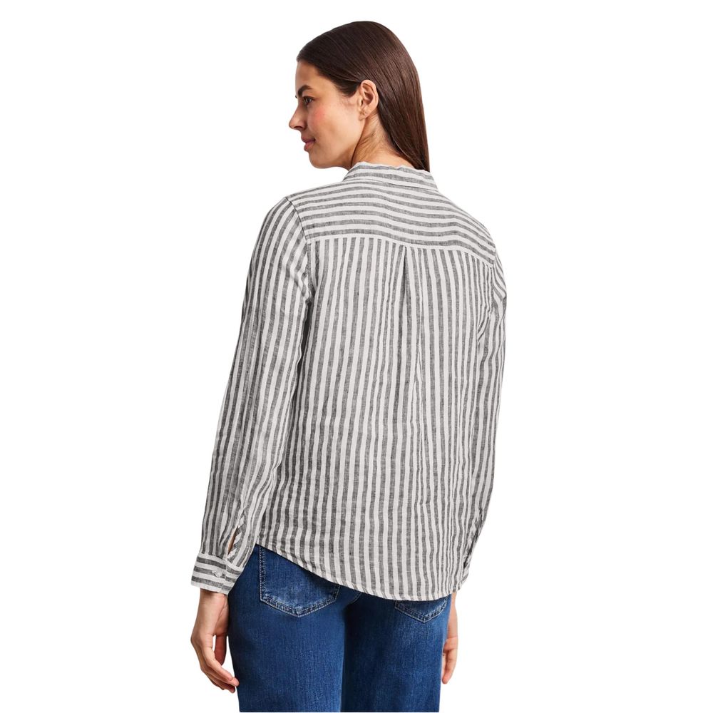 Brown Linen Blouse - ventzia