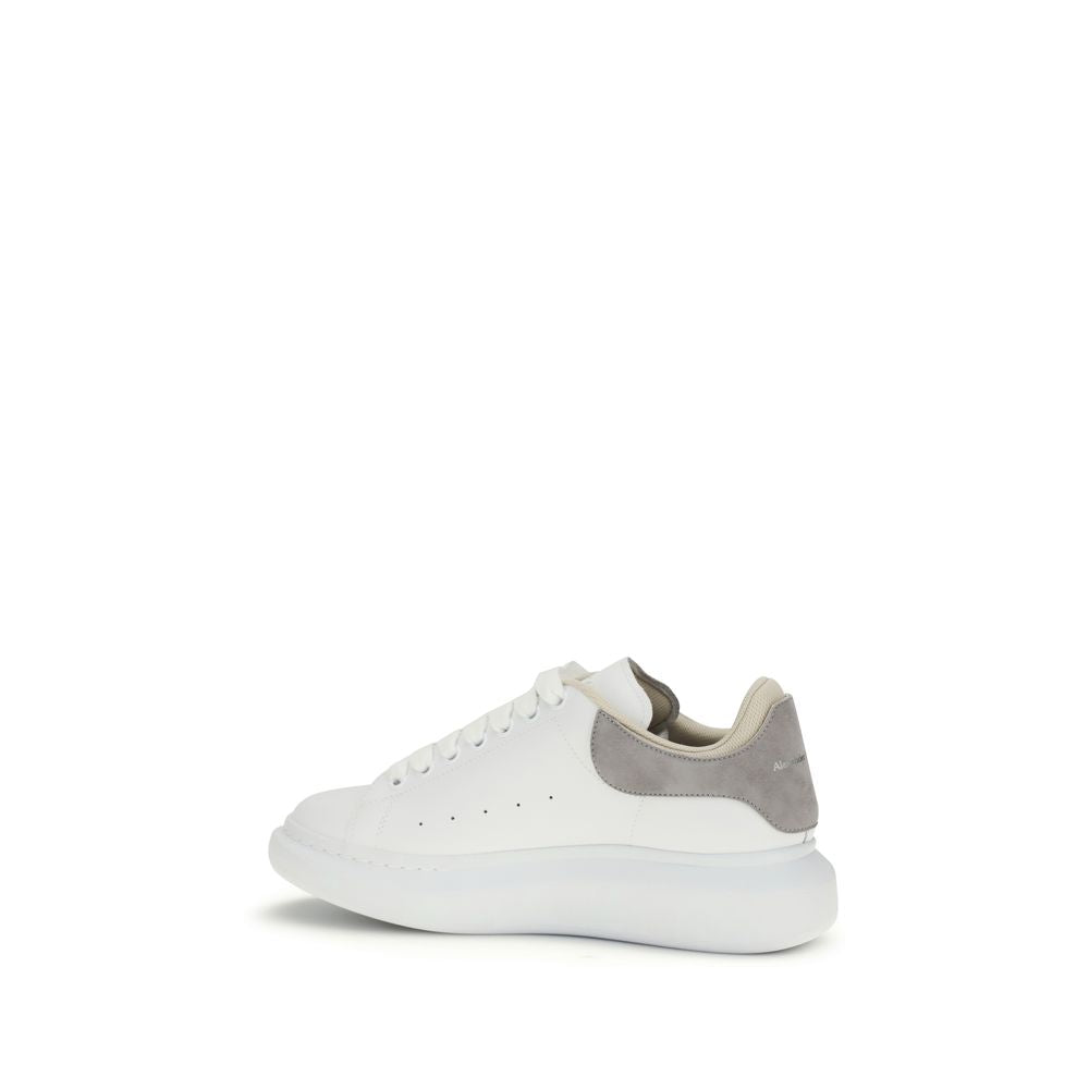 White Calf Leather Bos Taurus Chunky Sneakers - ventzia