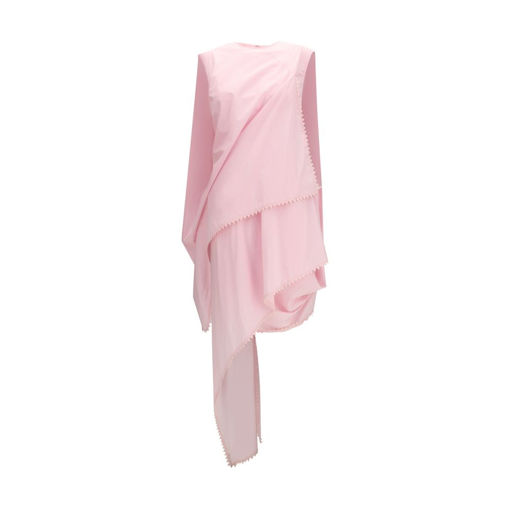 Multicolor Cotton Casual Dress - ventzia