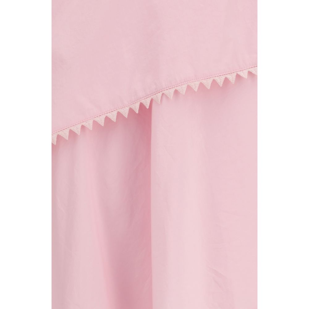 Multicolor Cotton Casual Dress - ventzia