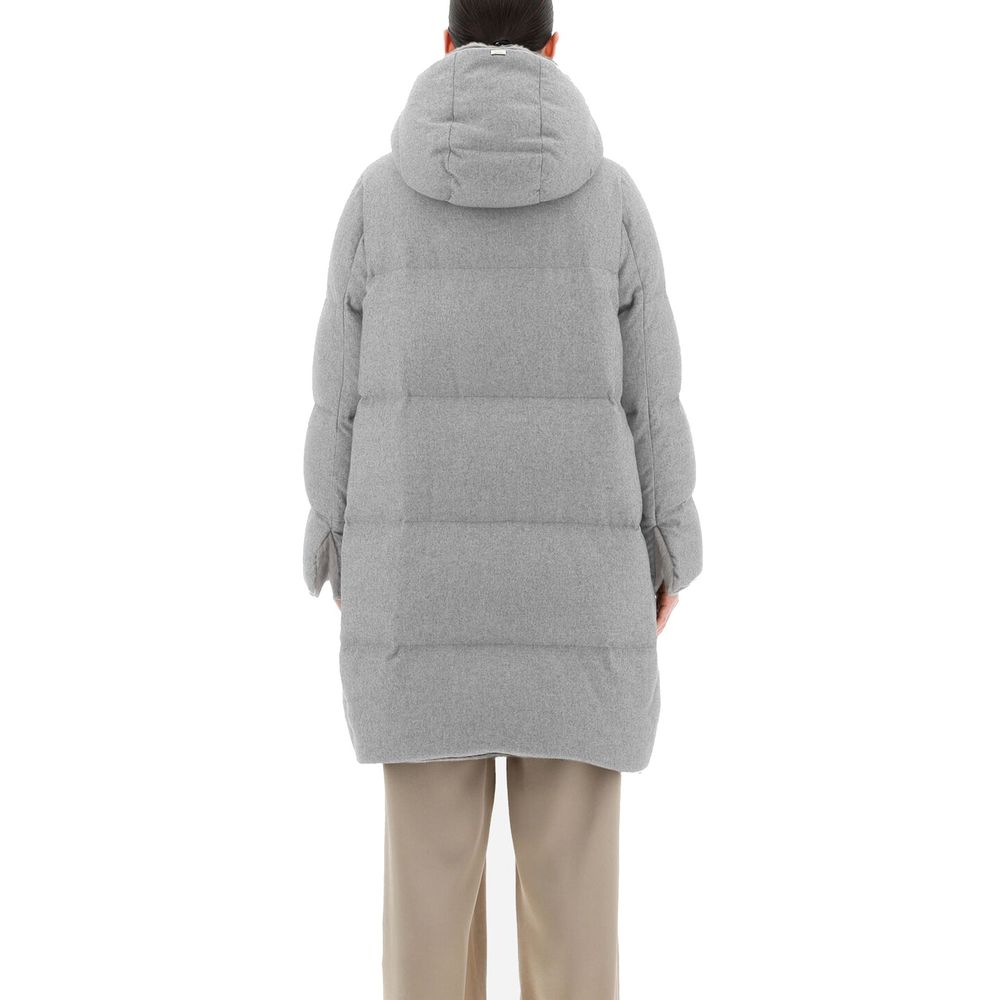 Gray Cashmere Coat