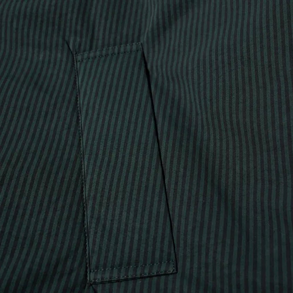 Black Cotton Full-Length Jacket - ventzia
