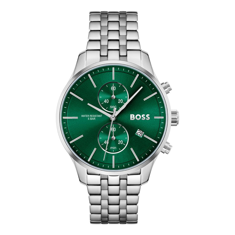 Gray Stainless Steel Dress Watch - ventzia