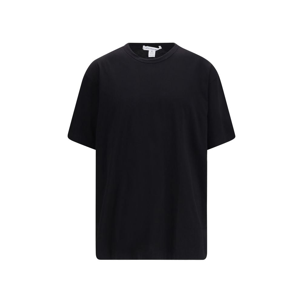 Black Cotton T-Shirt - ventzia