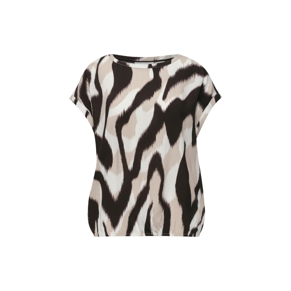 Brown Viscose Blouse - ventzia