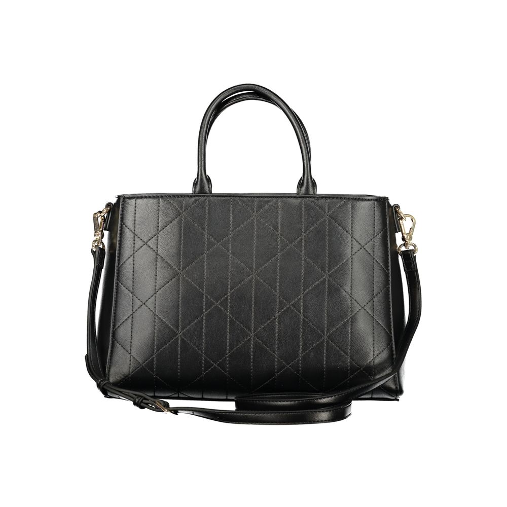 Black Polyethylene Handbag - ventzia