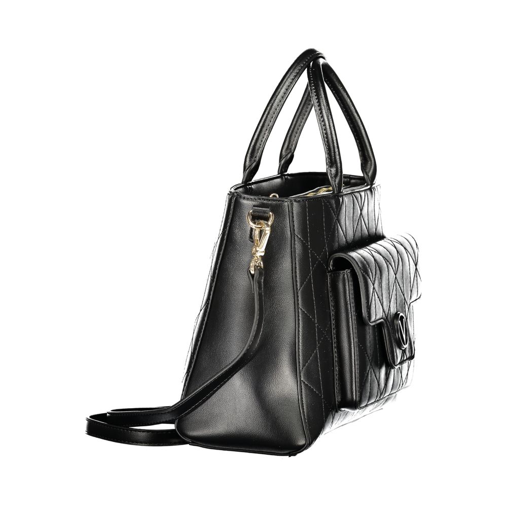 Black Polyethylene Handbag - ventzia
