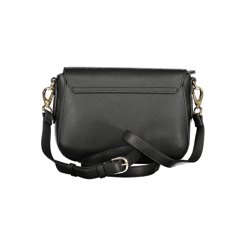 Black Polyurethane Women's Bag