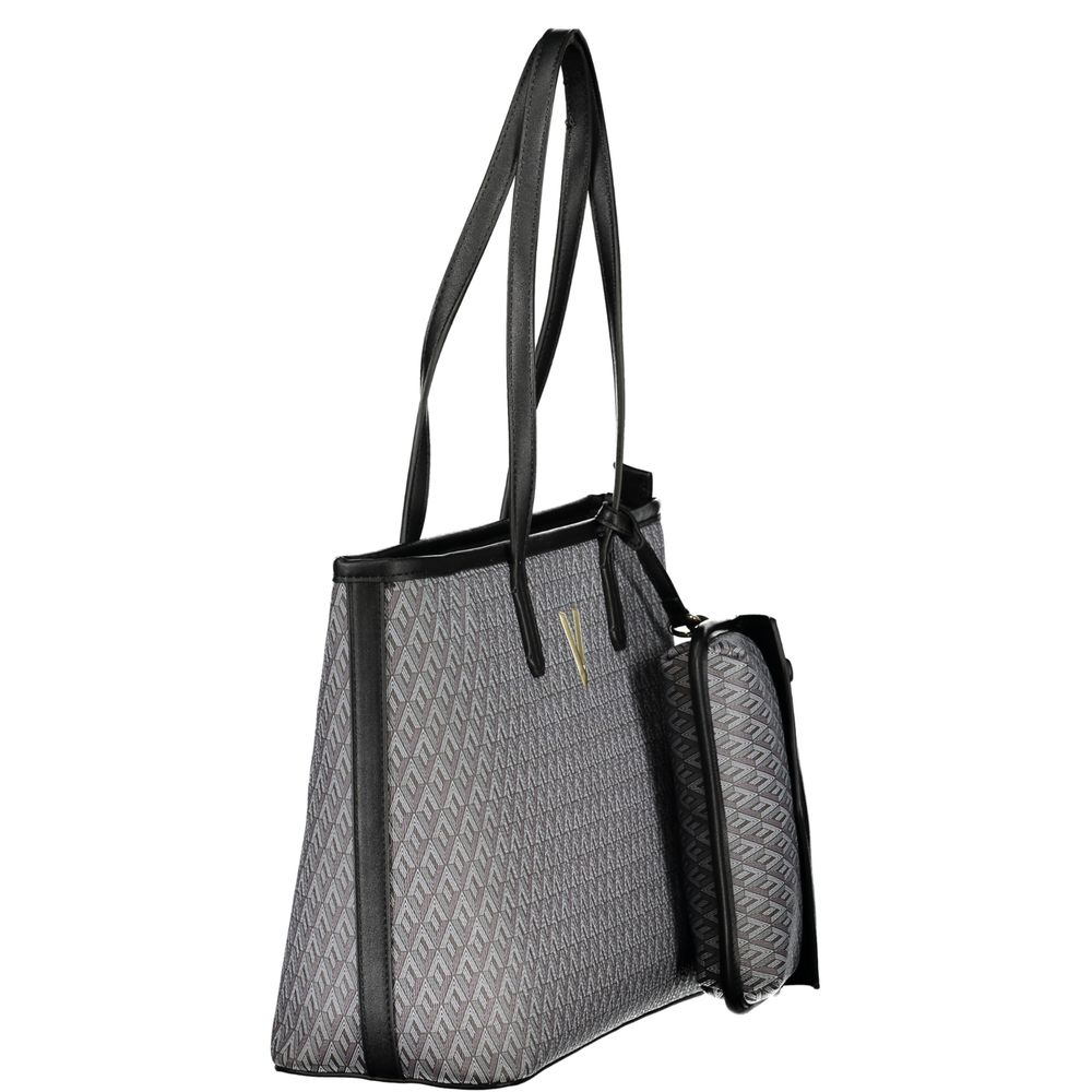 Black Polyethylene Handbag - ventzia