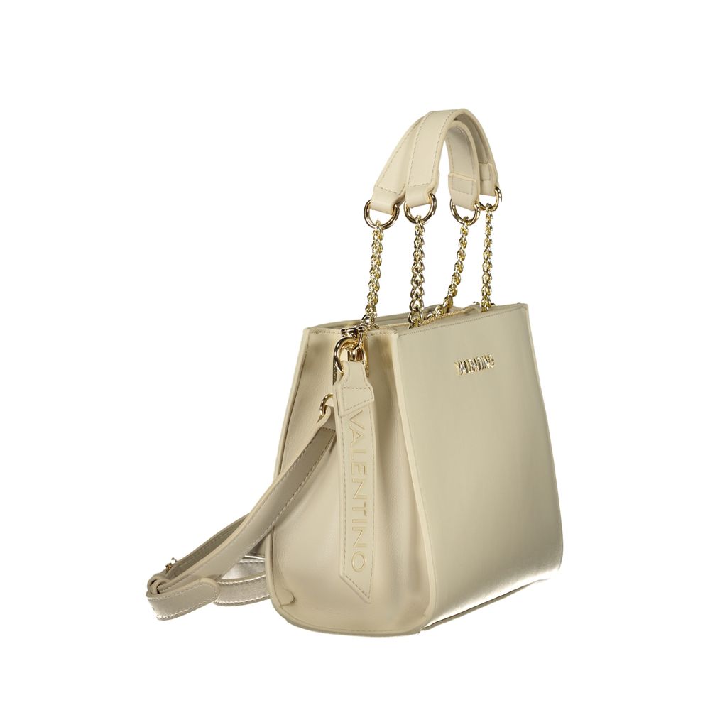 Beige Polyethylene Handbag - ventzia