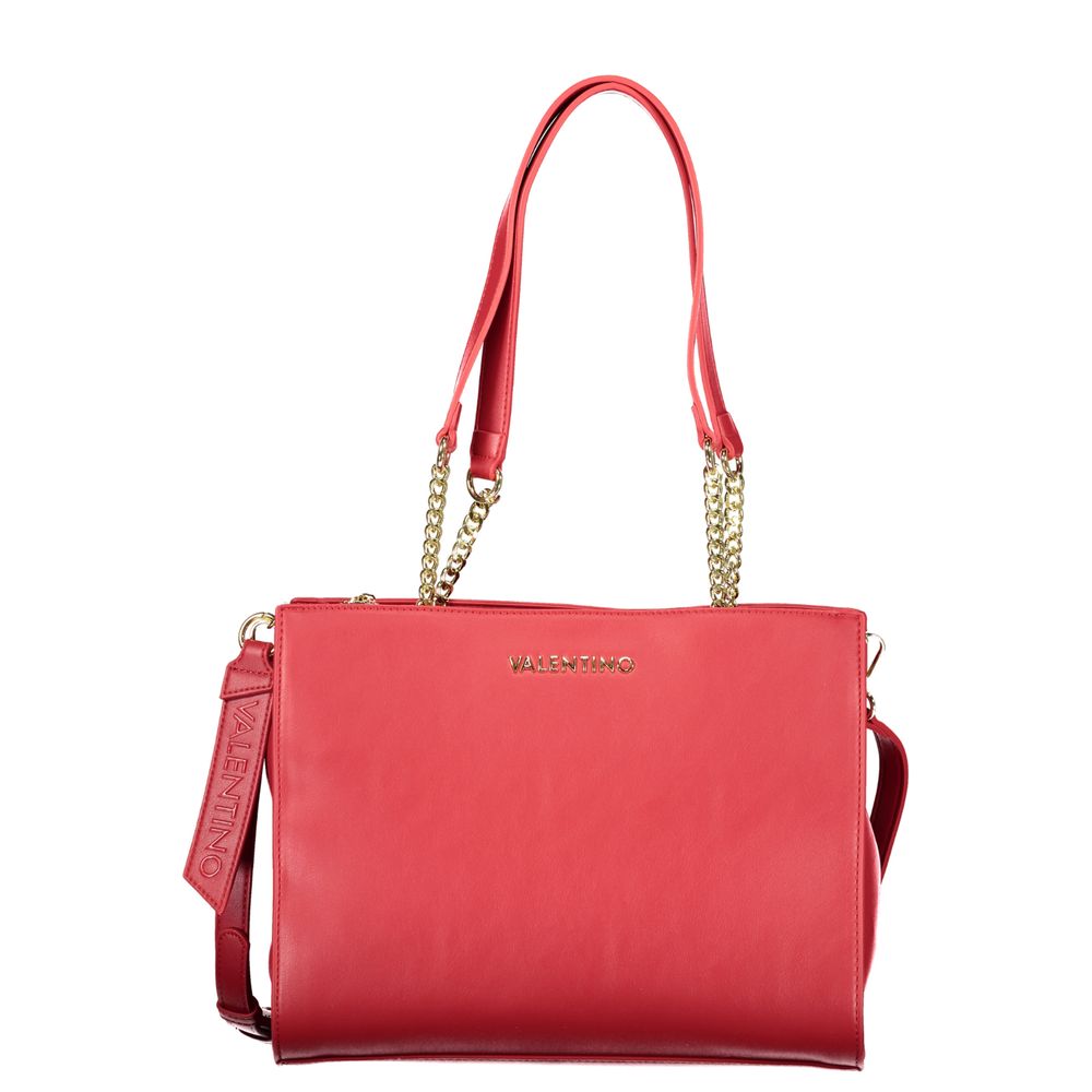 Red Polyethylene Handbag - ventzia