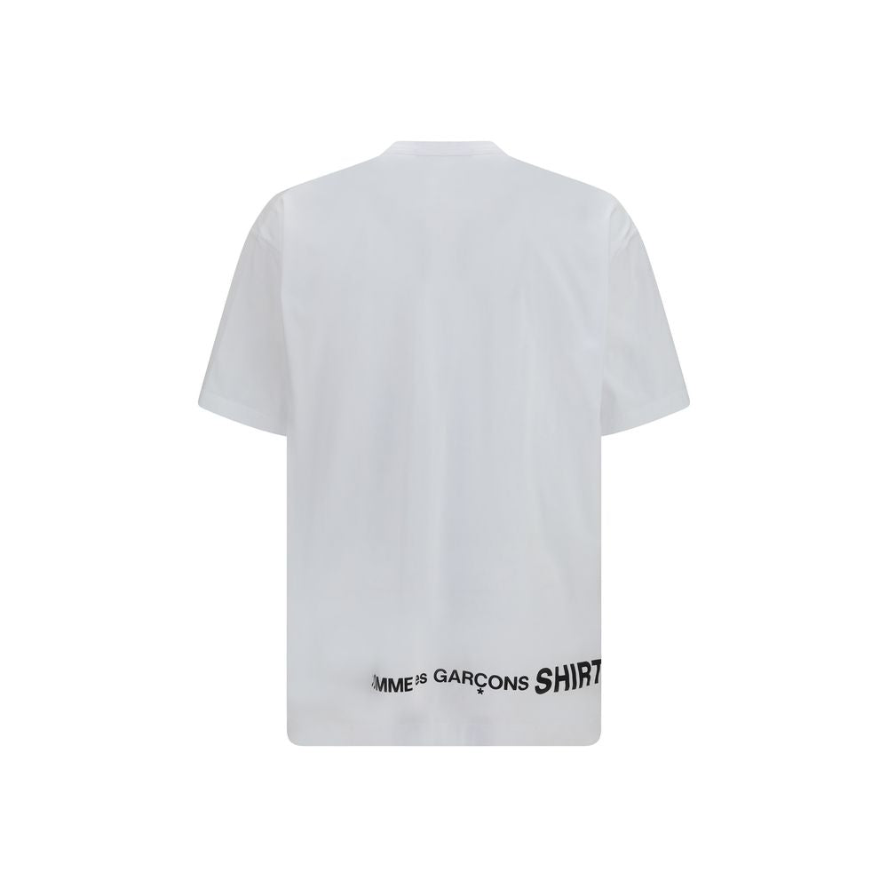 White Cotton T-Shirt - ventzia