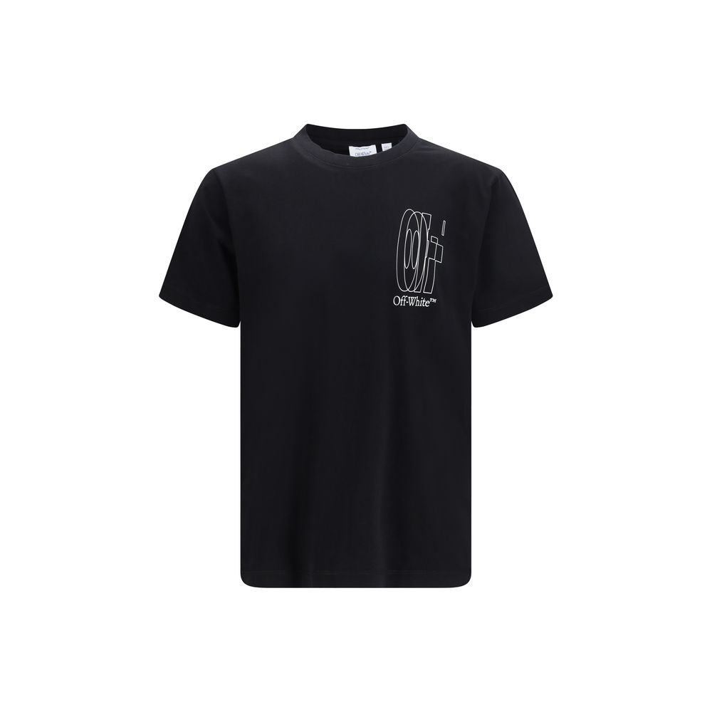 Black Cotton T-Shirt - ventzia