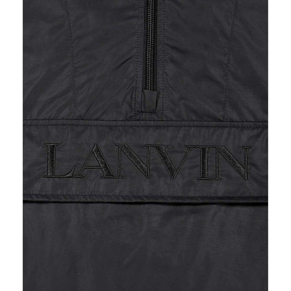 Black Polyamide Shell Jacket - ventzia