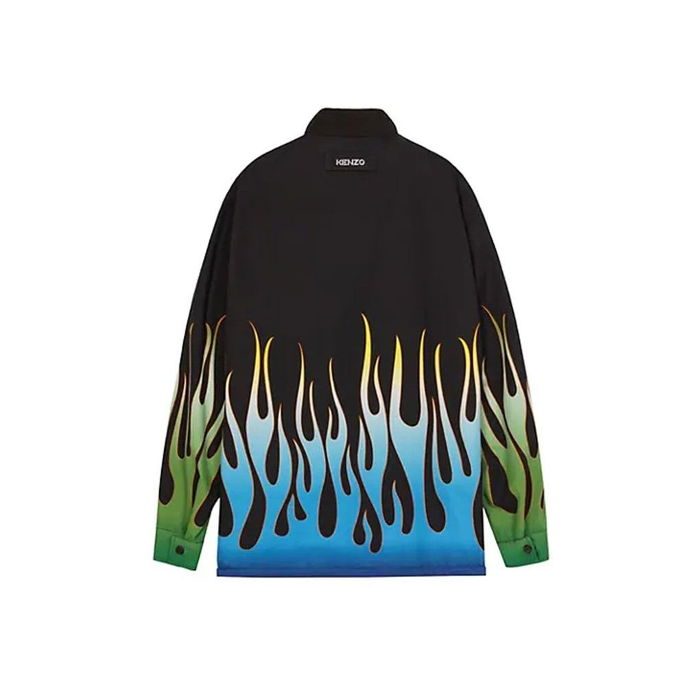 Black Cotton Shell Jacket - ventzia