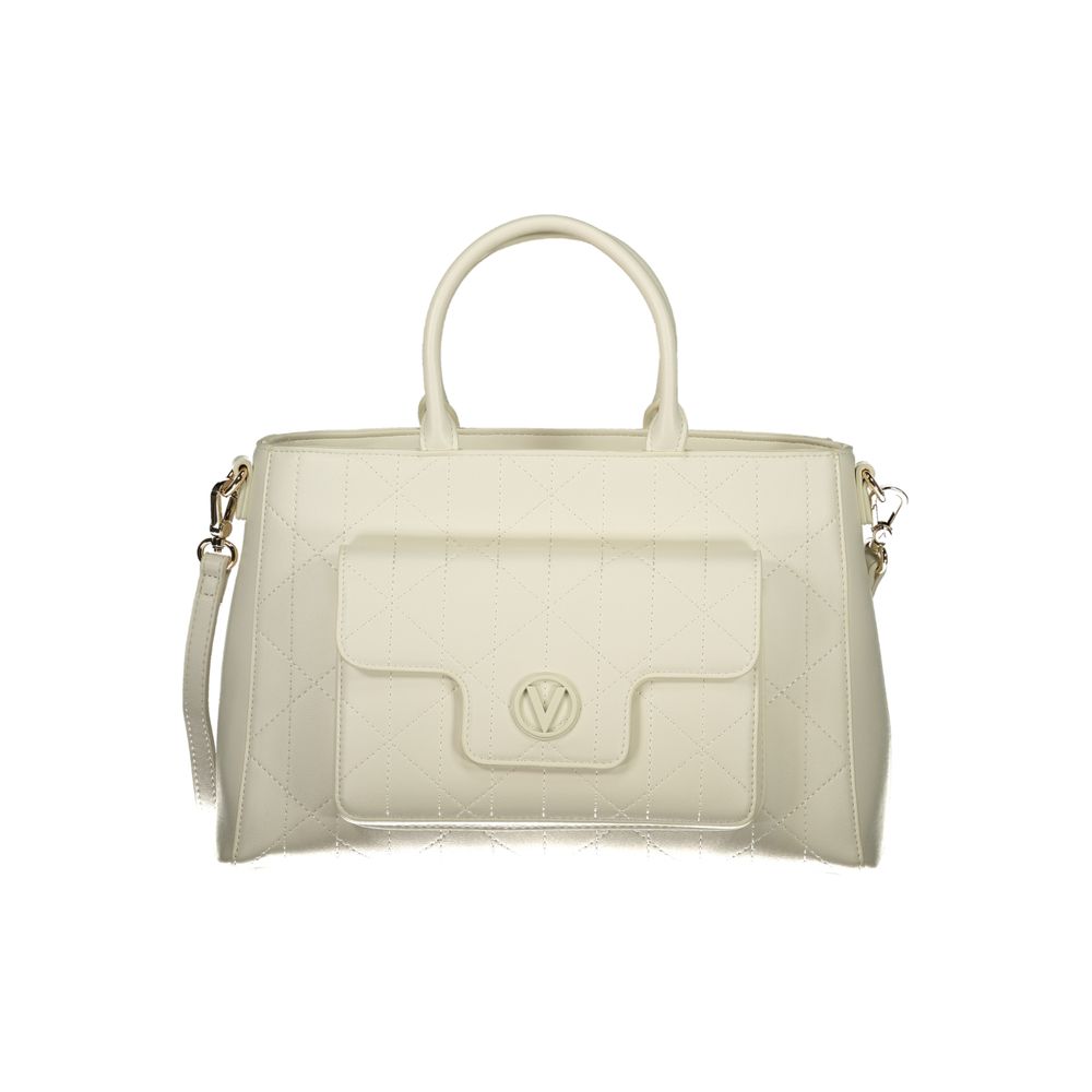 White Polyurethane Women's Bag