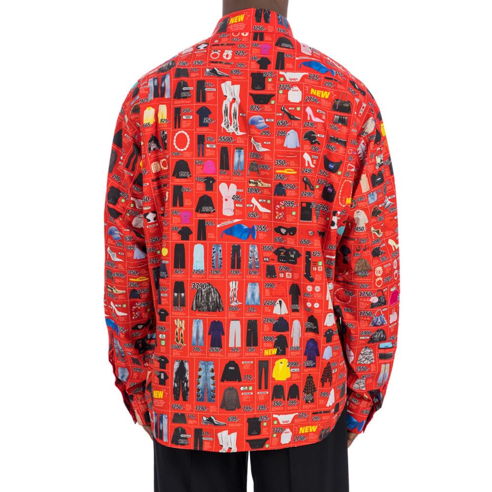 Multicolor Cotton Dress Shirt