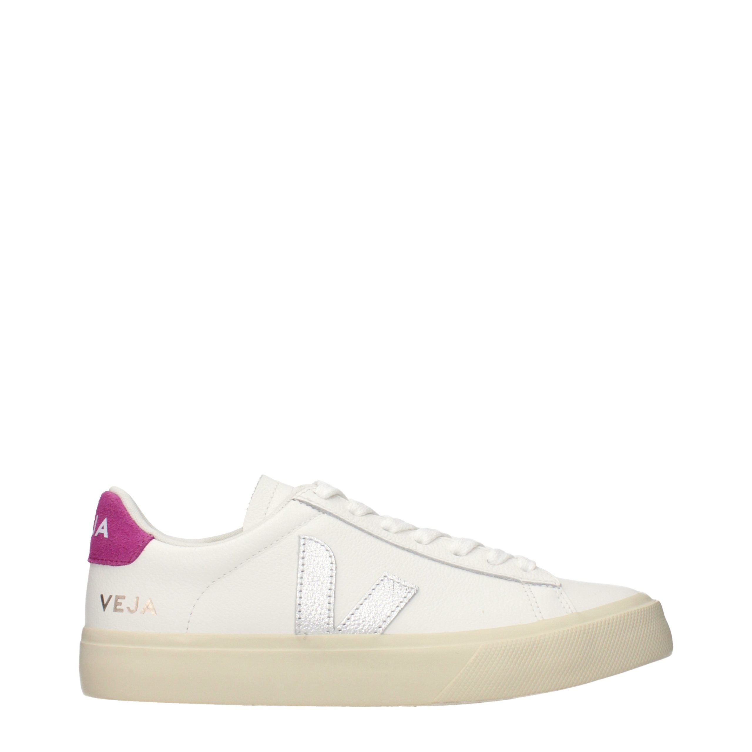White Leather Low Top Sneakers