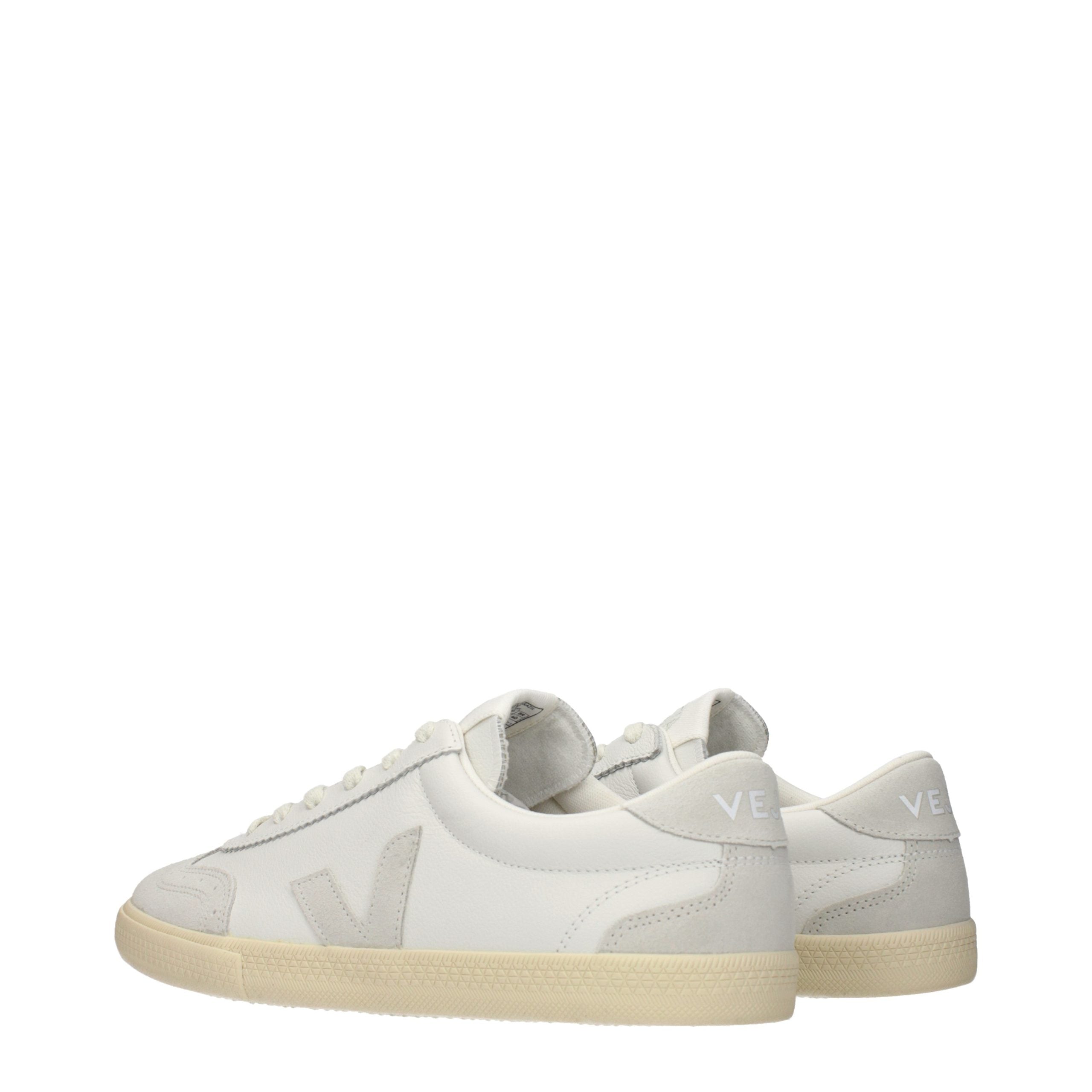 White Leather Sneakers