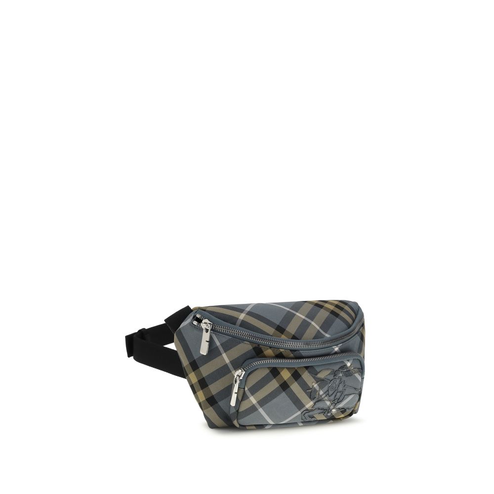 Multicolor Nylon Clutch Bag