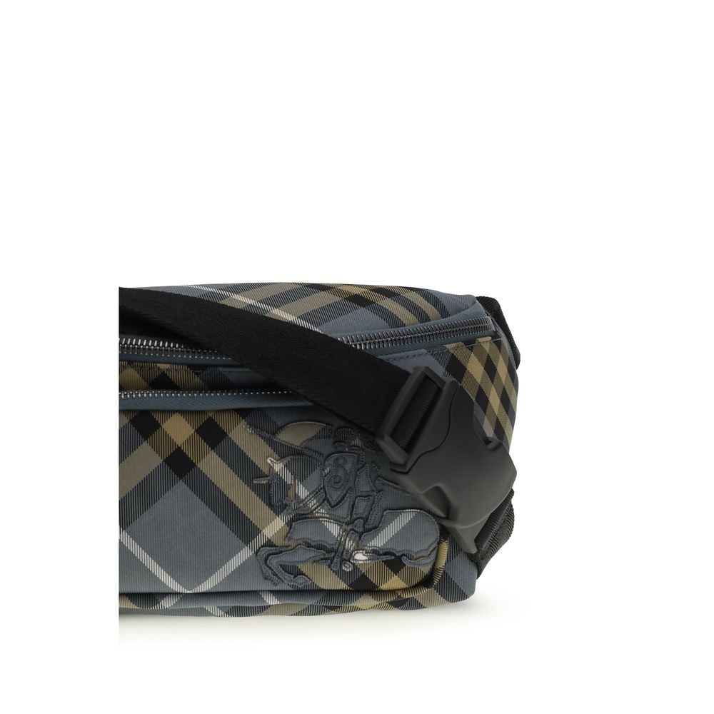 Multicolor Nylon Clutch Bag