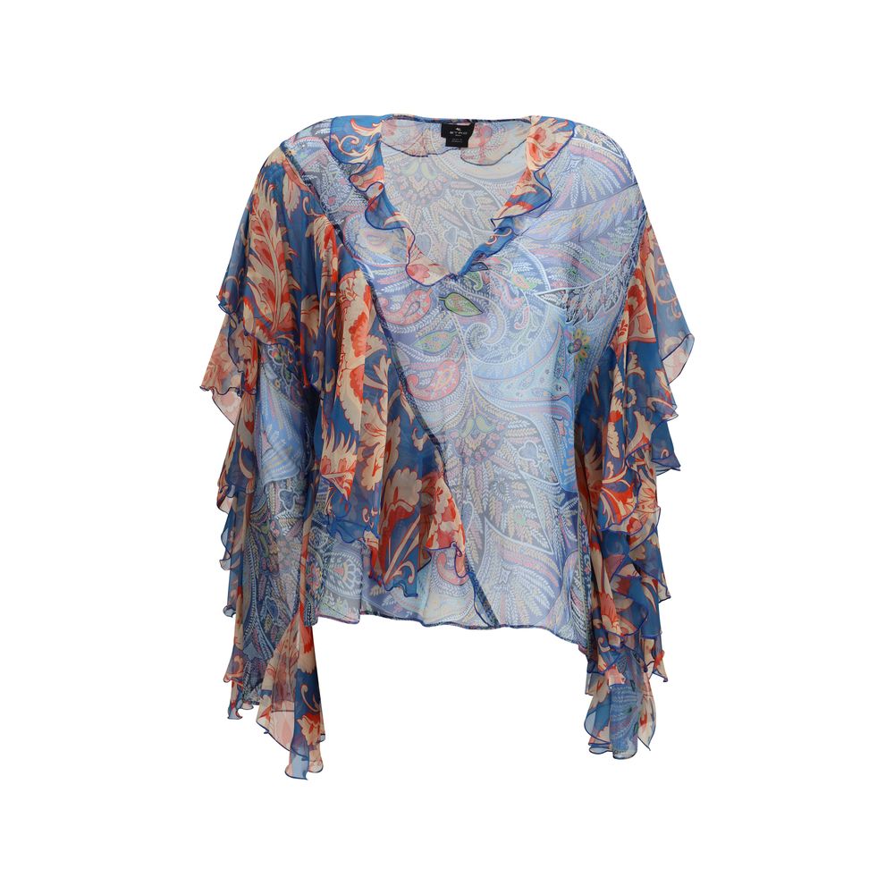 Multicolor Silk Shirt