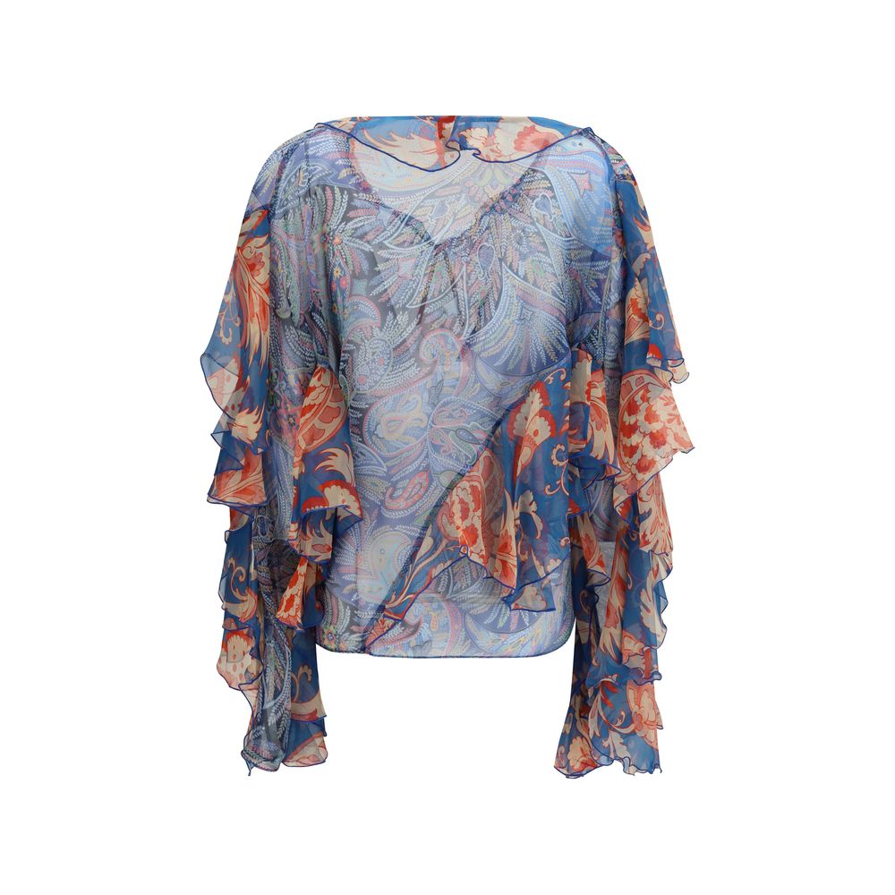 Multicolor Silk Shirt
